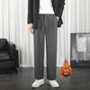 Pantalones Casuales para Hombre Otoño/Invierno Forrados de Felpa Rectos Sueltos Pantalones Cónicos de Felpa Planchado Fácil Pantalones de Traje Pequeños Pantalones Versátiles para Estudiantes Hombres