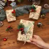 Mini agujas de pino artificiales, bayas rojas, piñas, ramitas, accesorios para decoración de árbol de Navidad, ramas de pino artificiales, agujas de pino, ramas de piñas artificiales