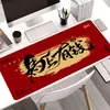 Mouse Pad Criativo de Ano Novo com Texto Espírito de Dragão para Jogos Grande High-End Espessado Resistente à Sujeira Desgastável Tapete para Mesa de Computador