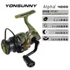 Carrete de Pesca Micro-Fishing Yongshun sin Holgura, Carrete de Spinning, Carrete de Pesca Ultraligero de Lanzamiento Ultralargo