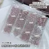 Set de mini pedrería de circonia blanca brillante para uñas, pedrería irregular de fondo plano, accesorios populares de colores mixtos para decoración de uñas