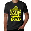 Comercio Exterior Día del Padre Nuevo Camisetas para Hombre con Estampado de Papá de Manga Corta Verano Transpirable Casual Camiseta Sudadera Holgada