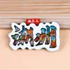 Calcomanías para Refrigerador Chaoshan Calcomanías para Refrigerador de Ciudad Souvenirs Turísticos Calcomanías Magnéticas Wenchuang Calcomanías Magnéticas Tridimensionales para Refrigerador