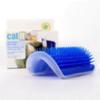 Dispositivo massageador de canto para gatos esfregar o pelo coçar coceira coçar coceira dispositivo para coçar coceira pente para gatos escova de canto para massagem auto-hi para aliviar o tédio