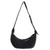 Otoño Invierno Retro Gamuza Cuerno Bolso Mujer 2026 Nuevo Casual Correa Ancha al Hombro Bolso Cruzado de Hombro Único Bolso de Sillín Coreano