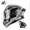 Atacado de Fabricante de Capacetes para Motocicleta para Homens e Mulheres, Capacetes Bluetooth Full-Face, Proteção Fresca Anti-Embaçante para Pilotagem de Veículos Elétricos