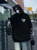 Sudadera con capucha de peso pesado estilo americano para hombre, nuevo modelo otoño e invierno 2026, diseño de marca moderno, chaqueta de estilo holgado y casual