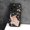 Elefante Adequado para Capa de Celular Apple 15Promax Iphone11/12/13/14/16E Capa Protetora 7/8Xsm