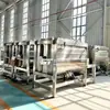 Mezclador horizontal potenciador de sabor a azúcar blanco, mezclador de cinta de gránulos negro carbón, mezclador horizontal de polvo, máquina mezcladora en forma de U