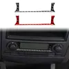 Aplicable a Seat Ibiza 03-08 Modificación Interior Fibra de Carbono Panel de Almacenamiento Consola Central Palanca de Cambios Faros
