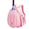 Bolsa de Tênis de Algodão Espacial Transfronteiriça Bolsa Esportiva Acolchoada de Algodão Rpet Bolsa de Vôlei para Estudantes Rpet down Fábrica Personalizada