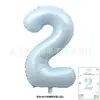 Globos Digitales de Tarjeta de 40 pulgadas Cubierta Dura Envueltos Individualmente Tarjeta de Papel Globos de Papel de Aluminio Globos de Decoración para Fiesta de Cumpleaños Venta al por Mayor
