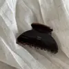 Presilha de Cabelo em Acetato com Textura de Geleia Coreana, com Toque de Luxo Francês para Penteados Semi-Presos e Coques, Acessório de Cabelo Tipo Pinça Tubarão
