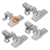 Bisagra Estándar de Hierro de Dos Etapas Bisagra de Tubo para Aviones Bisagra de Puerta de Gabinete Accesorios de Ferretería para Muebles Venta Directa de Fábrica