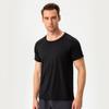 Roupas esportivas masculinas de manga curta, secagem rápida, respiráveis, soltas, para corrida e fitness, feitas de tecido reciclado de proteção ambiental, poliéster reciclado 21222