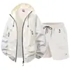Conjunto de Ropa con Protección Solar de Seda de Hielo para Hombre, Nuevo Estilo Veraniego, Conjunto de Dos Piezas Deportivo al Aire Libre para Correr Casual, Pareja, Juvenil, Moderno
