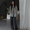 Pijama para Mujer Otoño 2025 Nuevo Algodón Puro Manga Larga Primavera y Otoño Ropa Casual Usable Primavera y Otoño Delgado Conjunto de Ropa para el Hogar