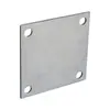 Placa de Acero Embebida Placa de Acero Galvanizado Muro Cortina Soldado para Edificios Componentes Embebidos para Puentes Conector de Estructura de Acero Placa Embebida