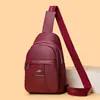 Bolsa de peito casual feminina, bolsa transversal de ombro único, mochila de viagem moderna, nova bolsa de cintura de verão e outono 2026