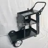 Máquina de Soldar con Carrito Artesanía de Carrito Coloque la Máquina de Soldar Cilindro de Gas con Asa