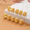 Anillos de Abalorios Jingde Jewelry de Alta Calidad que Conservan el Color Doble Capa Flor Hueca Anillo Redondo de Agujero Grande Cuentas Espaciadoras Accesorios para Abalorios Hechos a Mano