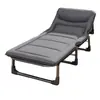 Cama plegable para siesta en la oficina, Sillón reclinable para siesta de una persona, Cama portátil para acompañante de hospital, Cama de siesta militar