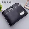 Bolsa de archivo portátil para negocios, bolsa de almacenamiento de suministros de oficina, bolsa de lona A4 con cremallera, bolsa de información, bolsa de trabajo para conferencias
