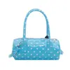 2026 Nuevo Bolso de Mano de Gran Capacidad de Lunares, Bolso Cruzado, Moderno, Sencillo, Tendencia de Nicho, Bolso Cruzado de Cilindro