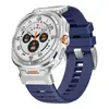 Para Samsung Galaxy Watch Ultra7 47mm correa funcional deportiva de grano de cabeza de caucho de flúor