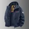 Chaqueta de forro polar noruega transfronteriza, chaqueta de forro polar gruesa con capucha para otoño e invierno, estilo polar para deportes al aire libre para parejas, venta al por mayor