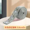 Cinta selladora autoadhesiva anti-mosquitos para puertas y ventanas, artefacto anti-insectos para ventanas, sellado de huecos en puertas y ventanas de invierno, anti-fugas, aislamiento acústico
