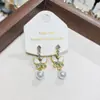 Pendientes de Plata de Ley S925 con un Toque de Alta Gama, Perlas de Botón, Estilo Coreano, Lujo Ligero, Suaves y Elegantes, Pendientes de Aro para Socialité para Mujer