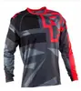 Camisetas Respiráveis para Uso Externo no Atacado, Tops de Manga Longa, Roupas de Motociclismo Off-Road de Verão para Homens, Roupas de Corrida, Roupas de Ciclismo, Roupas de Downhill