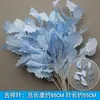 Juego de 10 Piezas de Flores para Boda en Tonos Azules para Decoraciones de Pasillo de Salón de Bodas, Arreglos Florales, Decoraciones de Fondo y Decoraciones de Escenario con Flores Artificiales
