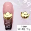 Accesorios para Uñas de la Fortuna Estilo Nuevo, Aleación Super Brillante de Lujo Ligero con Símbolo de Dólar y Diamantes, Decoraciones para Uñas Portátiles al por Mayor