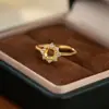 Anillo de Plata de Ley S925 de Lujo Ligero Vintage con Forma de Almohada para Montaje de Piedra Diamante para Mujeres DIY Incrustación 5mm Piedra Principal Accesorios de Montaje para Anillo de Piedra Preciosa