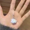 Lindo Dibujo Animado Mono Boca Grande Llavero Muñeca Súper Linda Colgante para Bolsa Colgante Popular en Internet Regalo Colgante para Pareja Novia