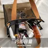 Bolsa de Mão Nova de PVC Impermeável, Simples e Estilosa, Necessaire Portátil de Alto Valor, Bolsa de Higiene Pessoal de Grande Capacidade