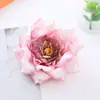 Nueva cabeza de flor de rosa literaria retro DIY fábrica directa decoración de boda accesorios para sesión de fotos al aire libre