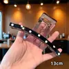 Pinza para el pelo de dibujos animados coreanos para mujer, pasador de lazo, pinza de tiburón exquisita de alta gama, tamaño grande para cabello grueso, accesorio para el cabello