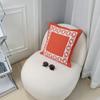 Almohada H de Amazon Showroom Nórdico Cojín para Sofá de Descanso Almuerzo Soporte Lumbar para Coche Almohadilla para Respaldo Almohada de Punto de Lana