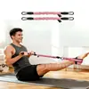Ayuda para la Relajación Transfronteriza Entrenador de Resistencia Equipo de Fitness Pedal de Pie Embellecedor de Piernas Uso en Casa Pedal de Pie Cuerda de Resistencia Entrenador de Resistencia con Pedal de Pie Transfronterizo