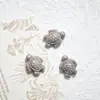 Cuentas con Forma de Tortuga Marina de Venta Caliente Transfronterizas, Cuentas Cerámicas Vintage de Agujero Recto, Pulsera DIY, Collar, Colgante, Accesorios de Joyería