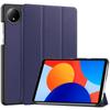 Funda protectora para Redmi Pad SE 8.7 2024, funda de cuero anticaída, funda trasera ultrafina con soporte triple, cubierta trasera completa