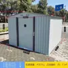 Galpão de Ferramentas Externo, Depósito de Jardim no Quintal, Casa Modular Simples, Cabine Móvel para Atividades na Varanda, À Prova de Chuva e Sol