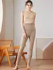 Pantalones de cachemira de cabra 100 % pura para mujer, pantalones de cachemira gruesos de cuatro capas, leggings cálidos, ropa interior ajustada, nuevos para otoño e invierno.