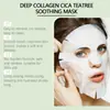 Mascarilla Eelhoe de Colágeno y Árbol de Té para el Cuidado de la Piel Hidratante Hidratante Suave para la Piel del Rostro Mascarilla para el Cuidado de la Piel