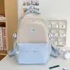 2026 Nuevas Mochilas Escolares Primarias y Secundarias Gran Capacidad Estilo Coreano Casual Mochila Casual Mochila de Viaje Deportiva