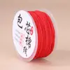 Fio de Algodão com Alma 1,5mm 16m Cordão Não Elástico para Fabricação de Joias, Cordão Trançado Resistente ao Desgaste para Contas Bodhi e Vajra
