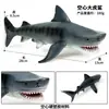 Modelos Realistas de Animales Marinos Transfronterizos: Tiburón Azul, Megalodón, Tiburón Ballena Gris, Tiburón Blanco, Tiburones Martillo Juguetes